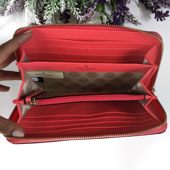 Kate Spade Highland Place Neda Zip Around Wallet - Picture 7 of 8